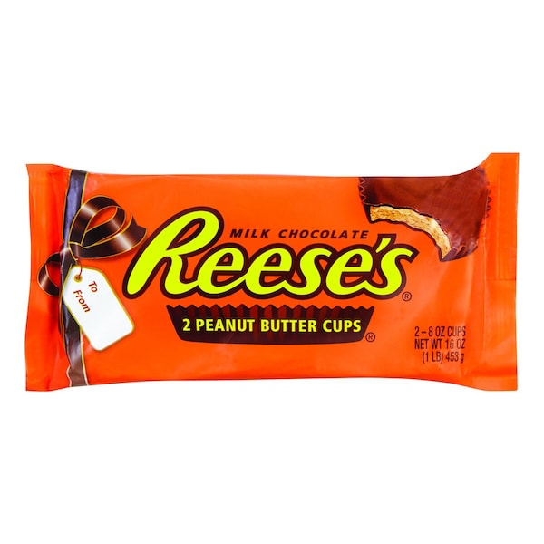 Reeses Hershey's Chocolate Peanut Butter Candy Bar 1 lb 93741 Zoro